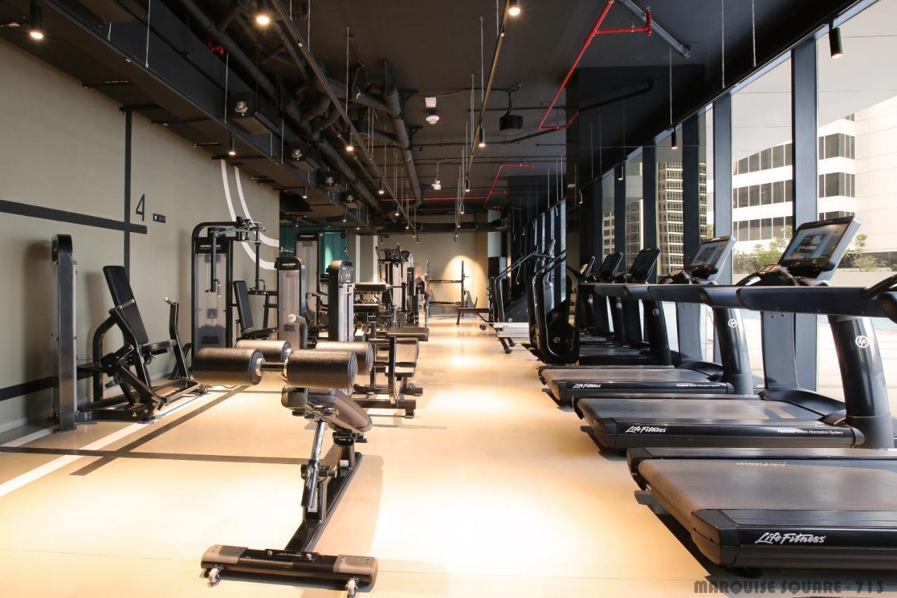 Luxury Studios With Burj Khalifa Or Canal View In Downtown - Marquise Square Tower Dubai Eksteriør bilde
