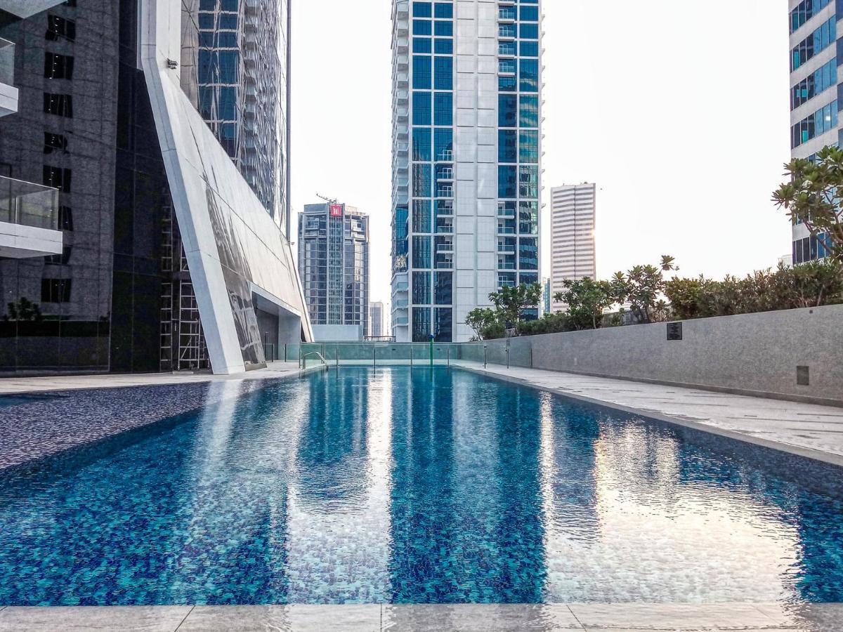 Luxury Studios With Burj Khalifa Or Canal View In Downtown - Marquise Square Tower Dubai Eksteriør bilde