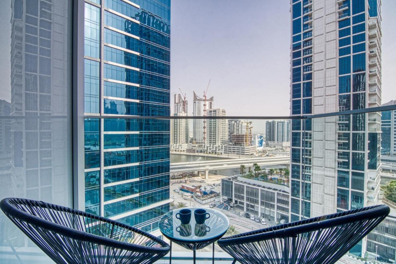 Luxury Studios With Burj Khalifa Or Canal View In Downtown - Marquise Square Tower Dubai Eksteriør bilde