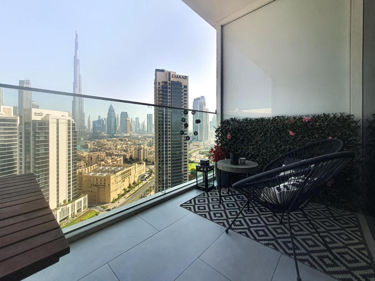 Luxury Studios With Burj Khalifa Or Canal View In Downtown - Marquise Square Tower Dubai Eksteriør bilde