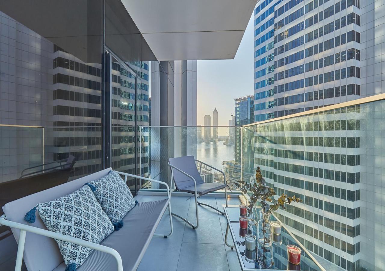 Luxury Studios With Burj Khalifa Or Canal View In Downtown - Marquise Square Tower Dubai Eksteriør bilde