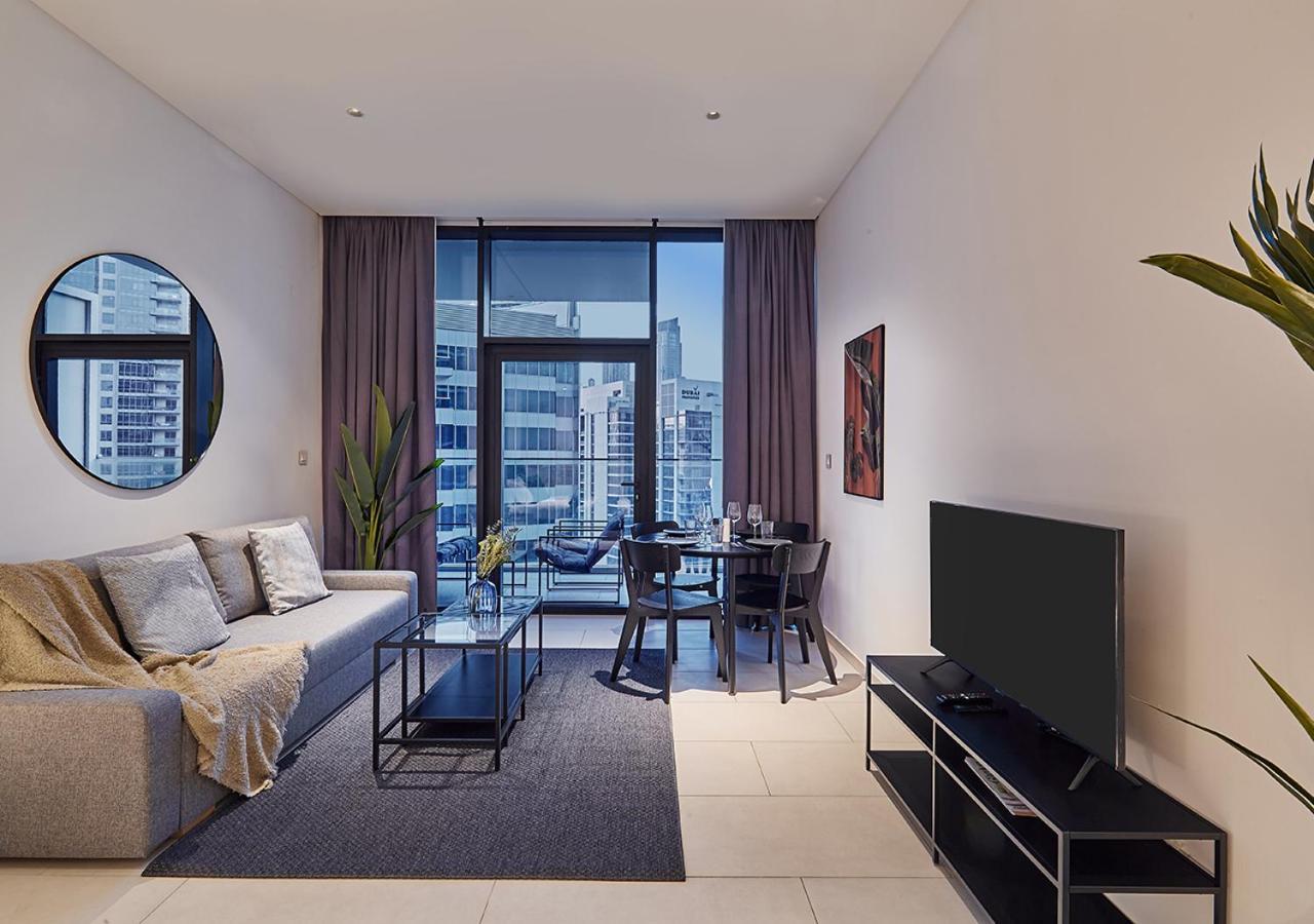Luxury Studios With Burj Khalifa Or Canal View In Downtown - Marquise Square Tower Dubai Eksteriør bilde