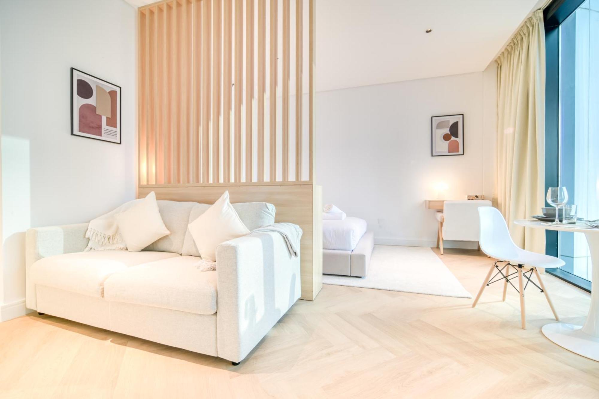 Luxury Studios With Burj Khalifa Or Canal View In Downtown - Marquise Square Tower Dubai Eksteriør bilde